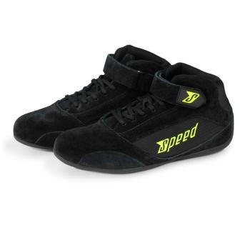 Schuh MILAN KS-2 | schwarz-gelb | Gr. 38